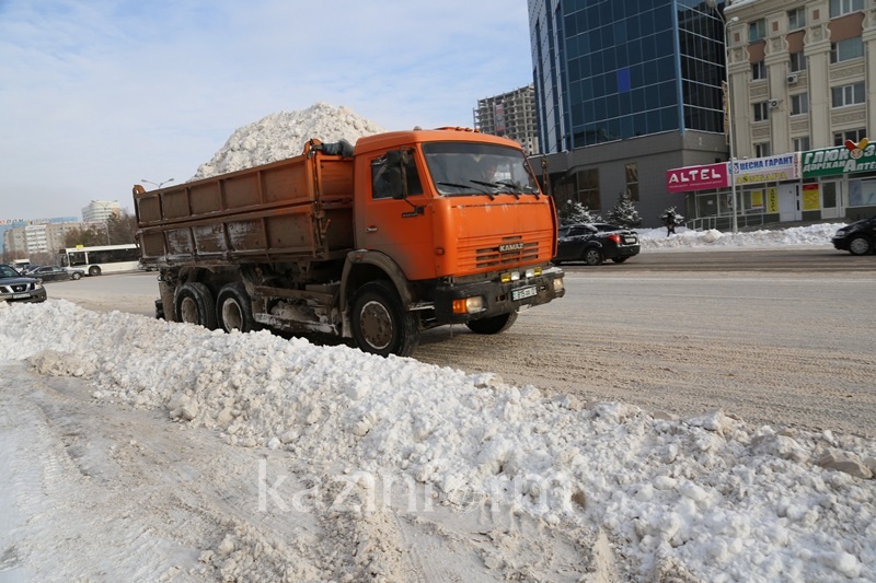 Astana had record amount of snow in last 10 years 