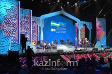 Узбекские артисты с триумфом выступили в Астане