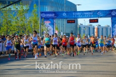 В столице прошел первый полумарафон Nur-Sultan Half Marathon 